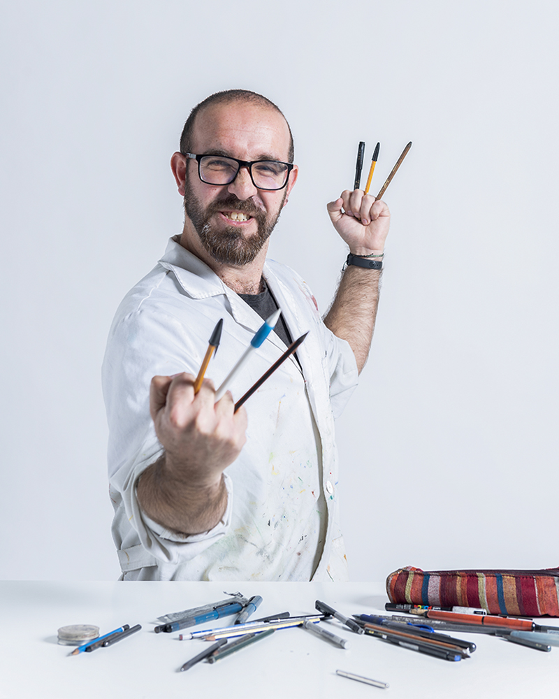 Manuel Vaca - Ilustrador y profesor en Estación Diseño